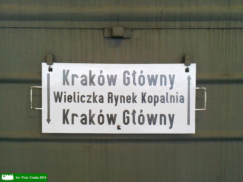 RETRO Kraków Główny - Wieliczka Rynek-Kopalnia - Kraków Główny