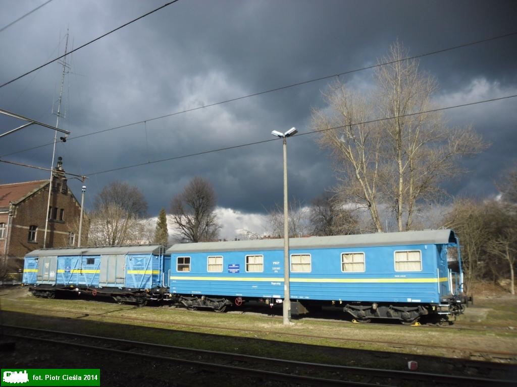 Pociąg ratunkowy Sekcji Eksploatacji PKP PLK w Opolu