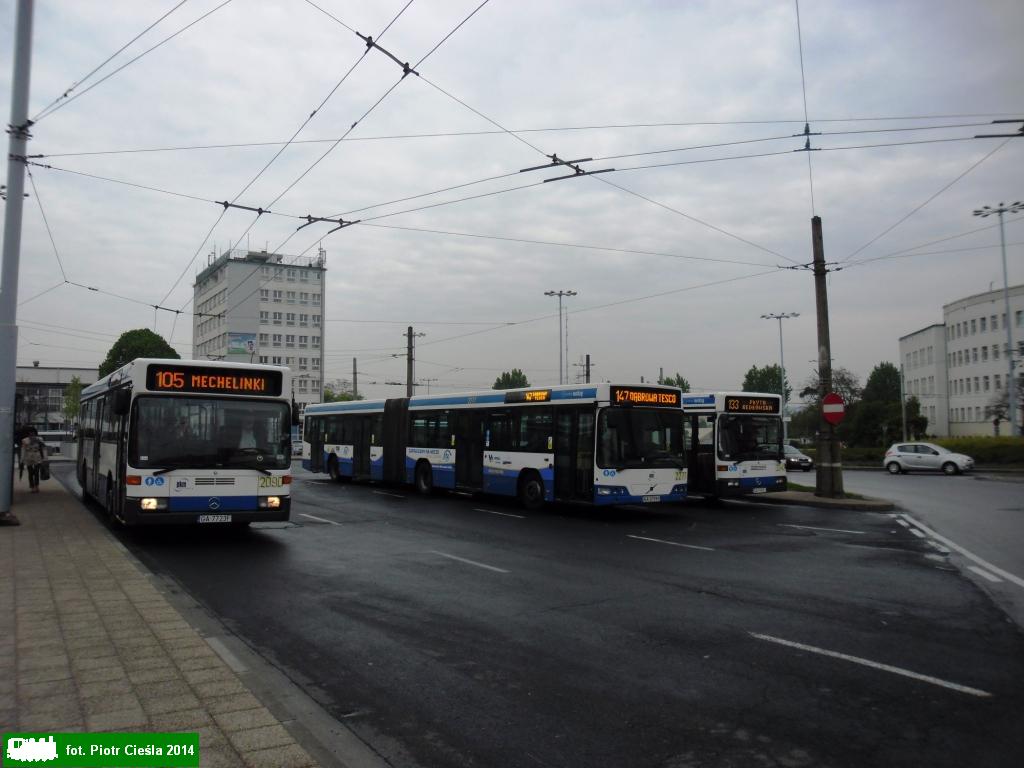 Gdynia - Dworzec Główny PKP - pętla autobusowo-trolejbusowa, 2014.05.07