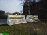 Rzeszów, wykolejnice przy rampie stacyjnej, 2014.12.03 Rzeszów, wykolejnice przy rampie stacyjnej, 2014.12.03