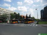Warszawa - Plac Piłsudskiego - pętla autobusowa, 2014.05.01